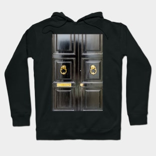 Black wooden door Hoodie